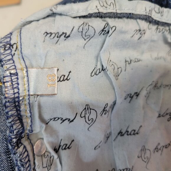 Baby Phat Womens Bootcut Jeans With Embroidered Back Pocket Size 13 - Picture 10 of 10